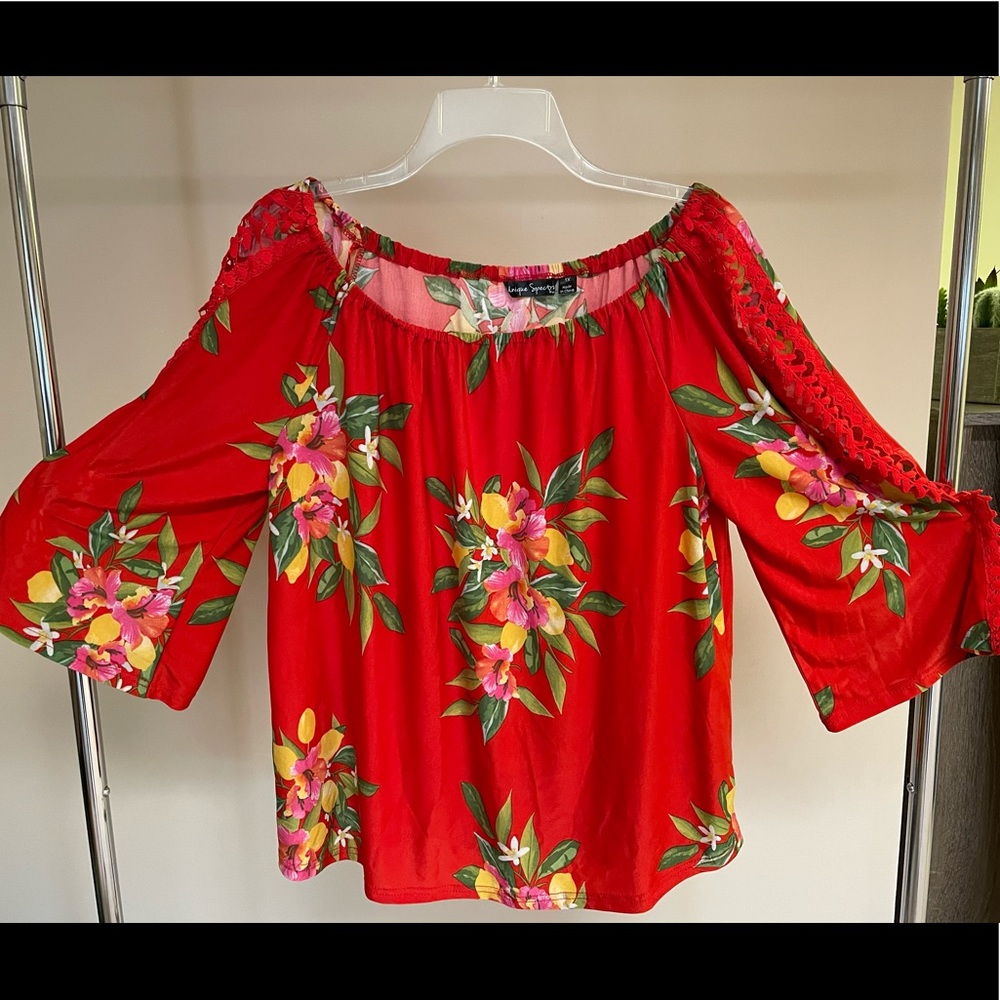 Summer Floral Blouse